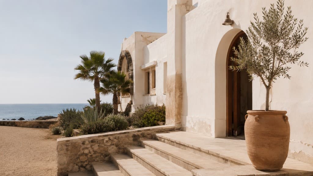 Villa méditerranéenne à Essaouira — architecture Casa Ibiza
